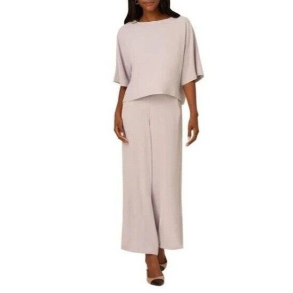 NWT Adrianna Papell Airflow Loungewear 2-Piece Set Gray Size Small - Picture 1 of 4